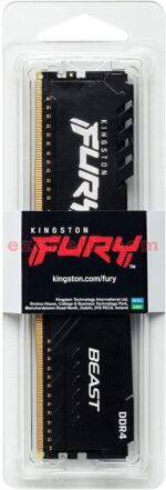 RAM FURY KINGSTON 16GB 3200MHz DDR4 BLACK DESKTOP