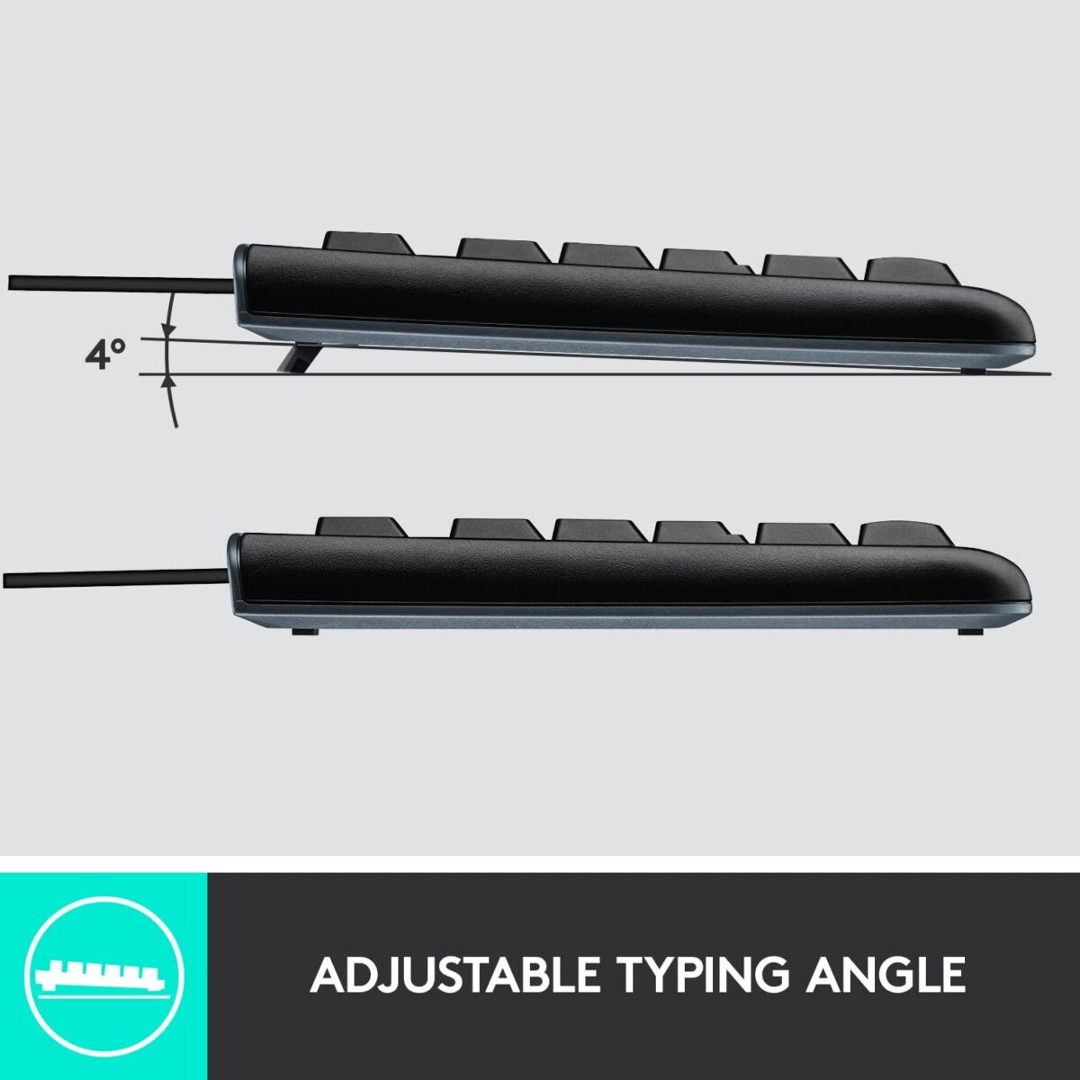 Logitech MK120 Wired Keyboard and Mouse Combo - Image 5