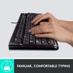 Logitech MK120 Wired Keyboard and Mouse Combo - Image 4
