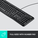 Logitech MK120 Wired Keyboard and Mouse Combo - Image 2