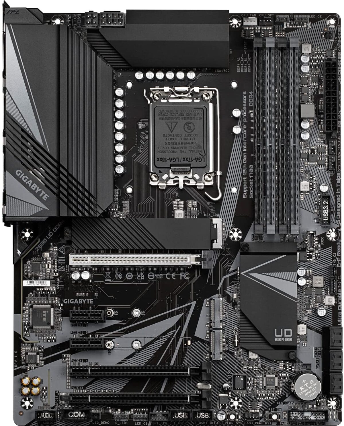 Gigabyte Z690 UD DDR4 ATX Motherboard LGA1700 - Image 2