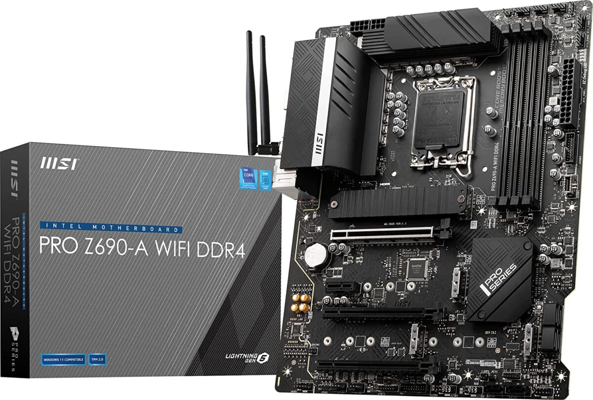 91zBsiRnbnL._AC_SL1500_ MSI PRO Z690-A WiFi DDR4 ProSeries LGA 1700 - Image 1