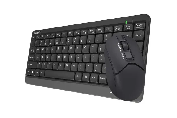 1205231003152629 A4TECH WIRELESS KEYBOARD&MOUSE FG1112 ENG/AR - Image 1