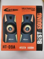 Hotmai HT-09A Portable Multimedia Wired USB 2.0 Speaker - Image 2