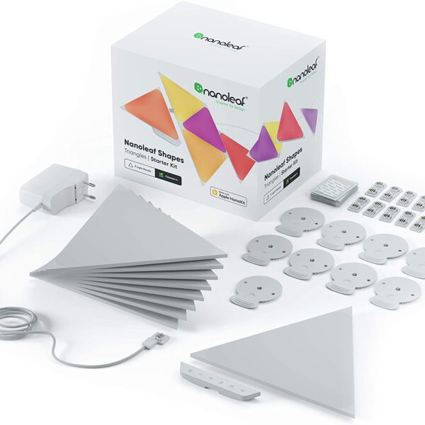 Nanoleaf Shapes Triangles Starter Kit - 9 Light Panels