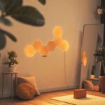 Nanoleaf Elements - Wood Look Hexagons Smarter Kit (7 Panels) - Image 2