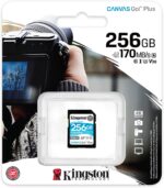 Kingston 256GB SDXC Canvas Go Plus 170MB/s - Image 2