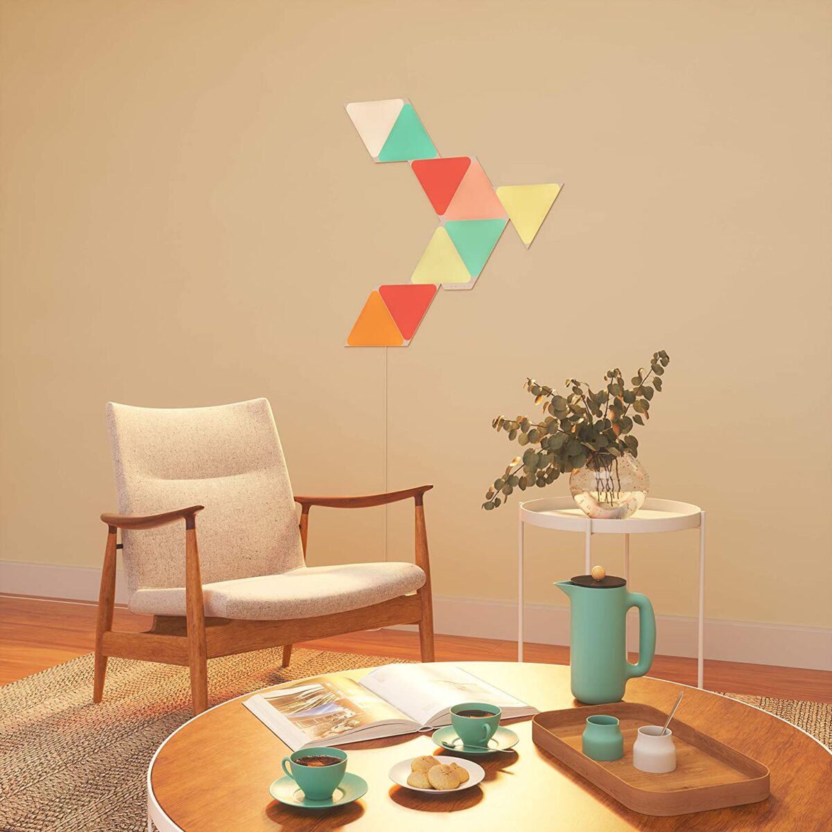 Nanoleaf Shapes Triangles Starter Kit - 9 Light Panels - Image 2