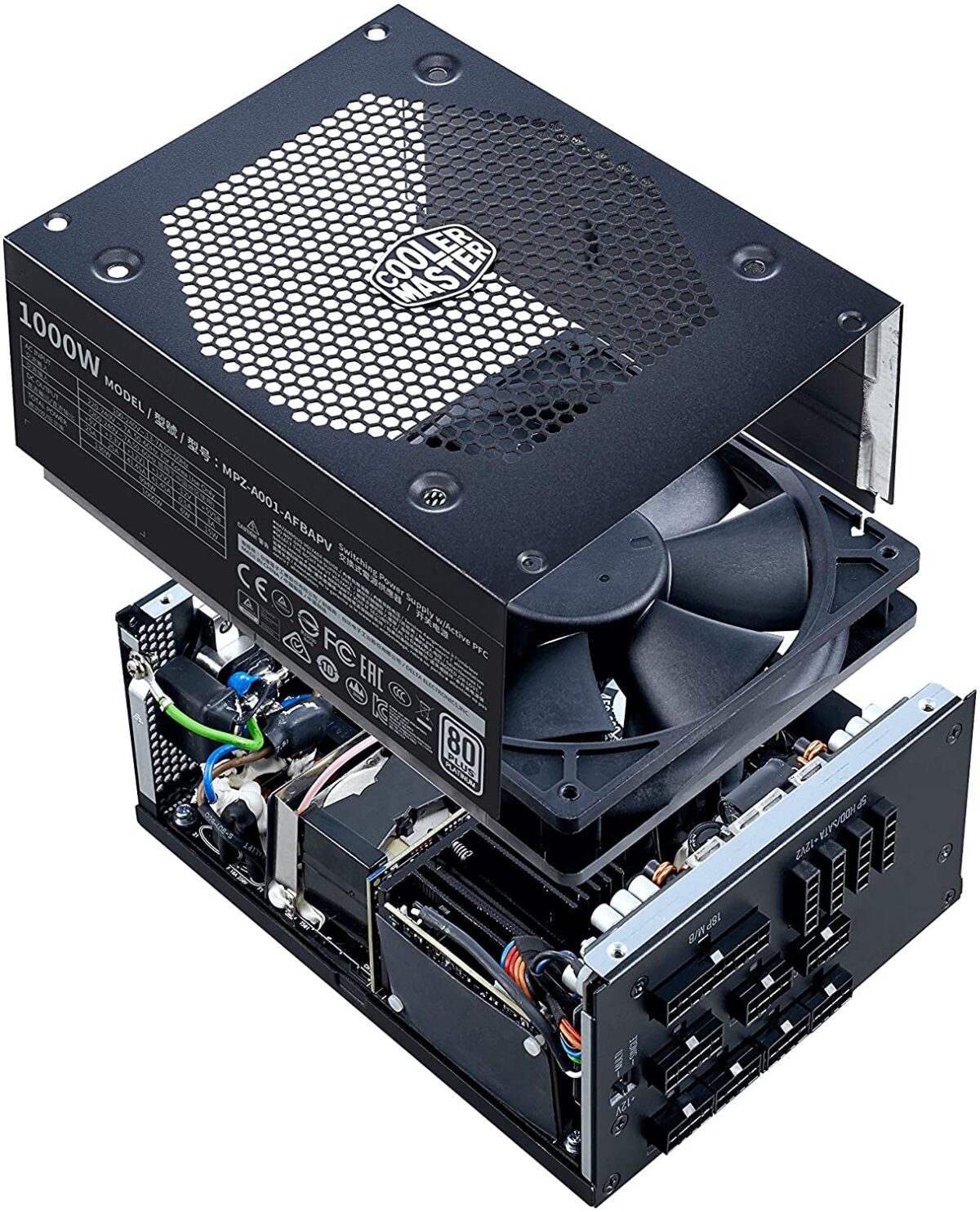 Cooler Master 1000W FullModular 80+ Platinum Certified - Image 3