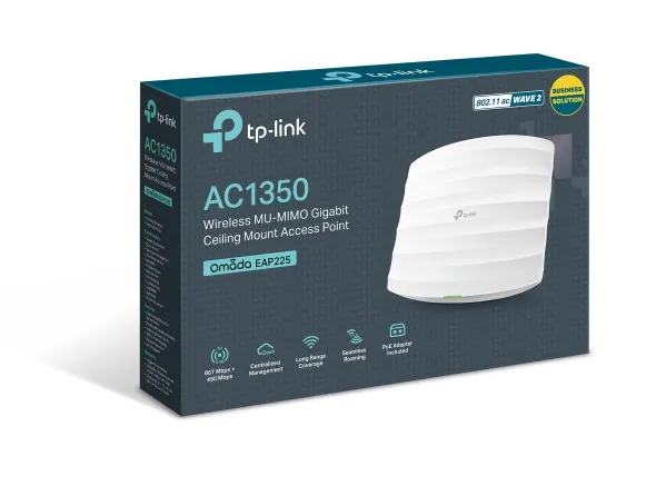 TP-Link  EAP225 AC1350 Wireless Access Point MU-MIMO