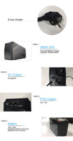 UPS FANSHINE 850VA 360W 12V/7AMPER BATTERY - Image 2