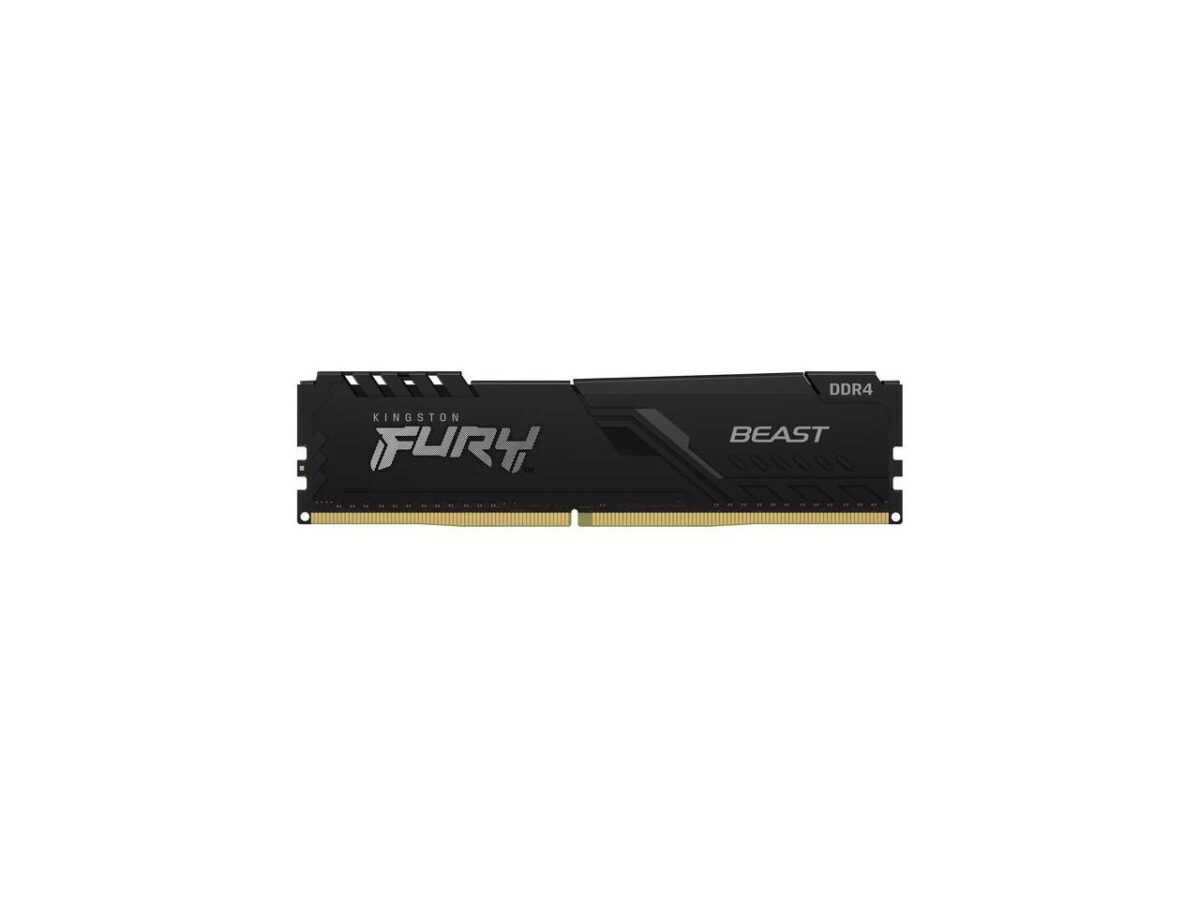 RAM KINGSTON FURY 8GB 3200MHz DDR4 BLACK DESKTOP - Image 1
