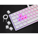 Corsair K65 RGB MINI 60% Mechanical Gaming Keyboard NORDIC LAYOUT  White"OPENBOX" - Image 3