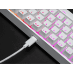 Corsair K65 RGB MINI 60% Mechanical Gaming Keyboard NORDIC LAYOUT  White"OPENBOX" - Image 9