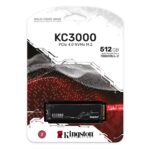 Kingston KC3000 PCIe 4.0 NVMe M.2 SSD 512GB