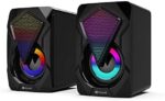 Kisonli L-9090 USB 2.0 Channel Speaker – Black