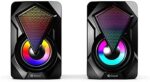 Kisonli L-9090 USB 2.0 Channel Speaker – Black - Image 4