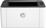 HP LaserJet 107w Mono Wireless Printer - White "106 TONER" - Image 5