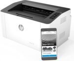 HP LaserJet 107w Mono Wireless Printer - White "106 TONER"