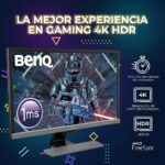 BenQ EL2870U Gaming Monitor 28" 4K UHD 1ms | TN | AMD FreeSync | Eye-Care Tech | Anti-Glare | Brightness Intelligence Plus | Tilt Screen | Built-In Speakers | DisplayPort | HDMI