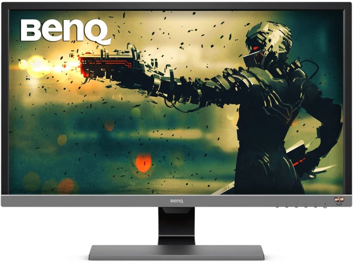 BenQ EL2870U Gaming Monitor 28" 4K UHD 1ms | TN | AMD FreeSync | Eye-Care Tech | Anti-Glare | Brightness Intelligence Plus | Tilt Screen | Built-In Speakers | DisplayPort | HDMI