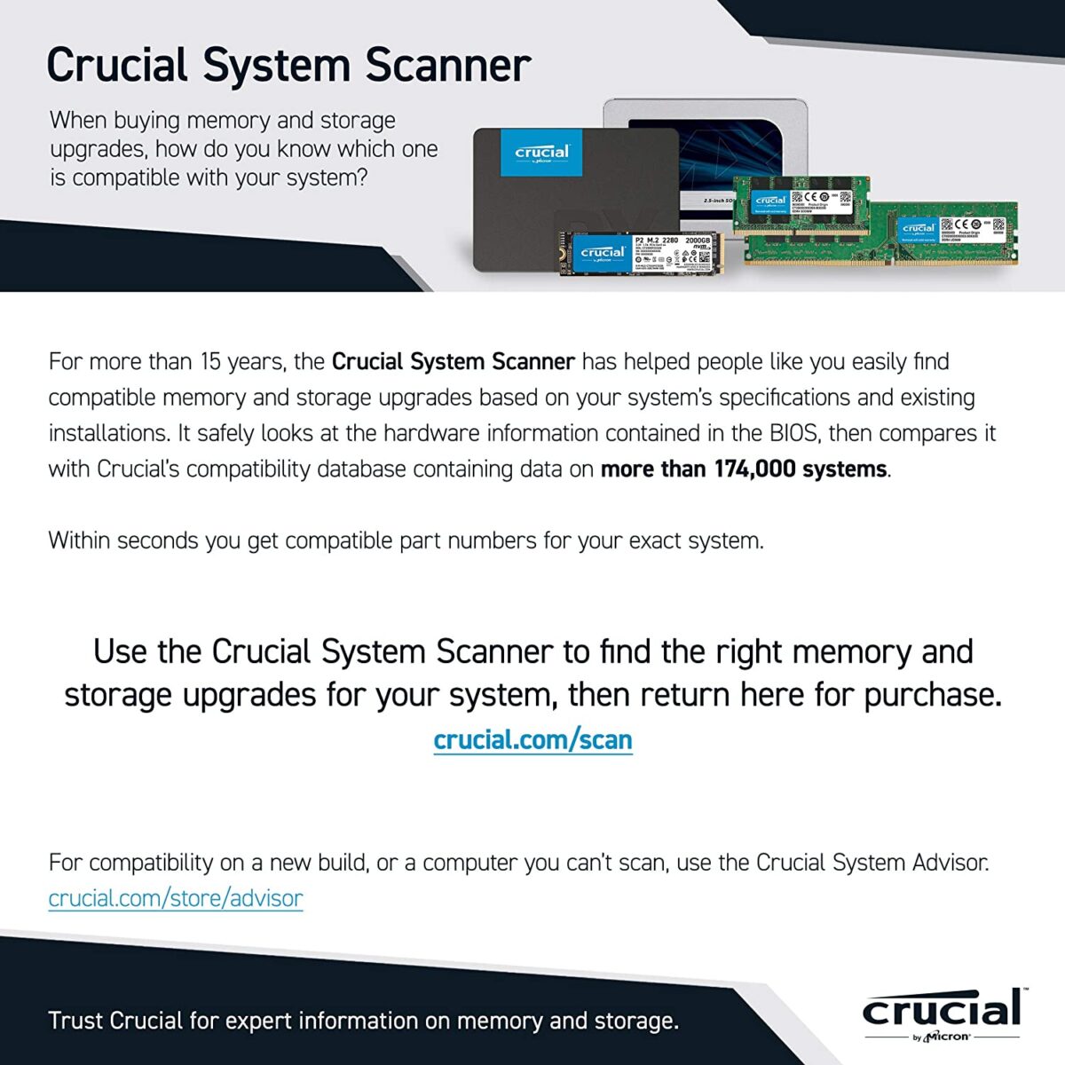 Crucial BX500 1TB 3D NAND SATA 2.5-Inch Internal SSD - Image 3