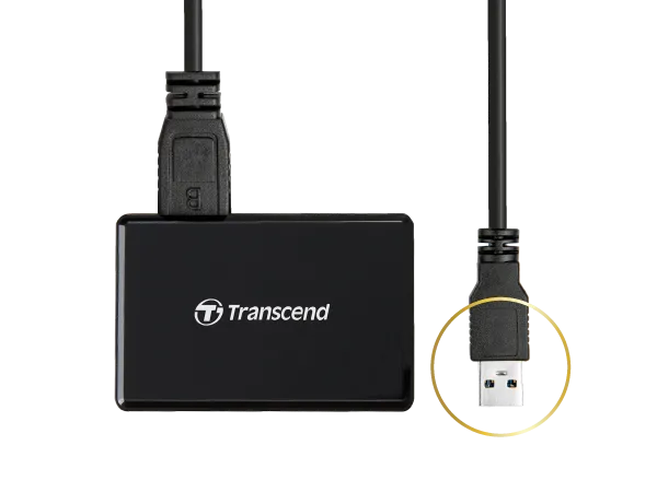 Transcend USB FAST 3.1 TS-RDF9K Flash CARD Reader - Image 3
