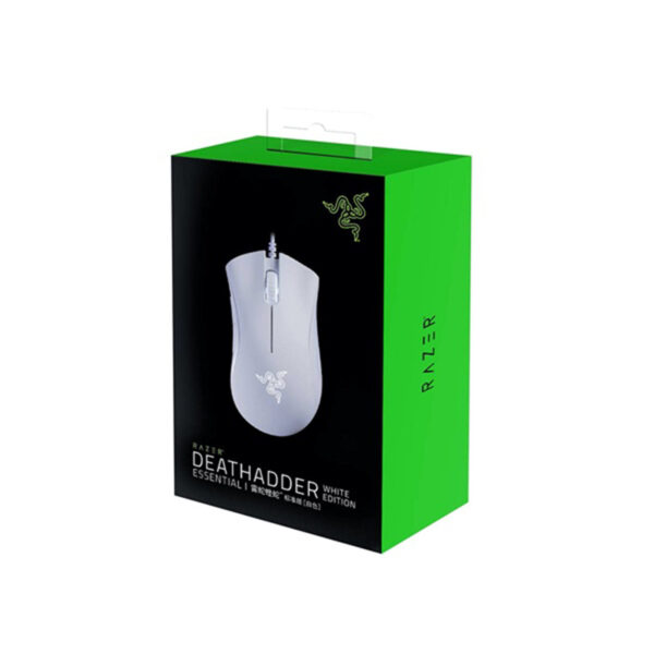 Razer Deathadder Essential Gam Mouse White - 6400 DPI