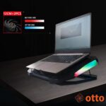 YL-017 Gaming Laptop Cooling Pad Stand – 2x Red fans - Image 7