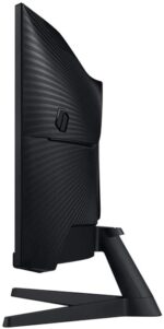 SAMSUNG 34-Inch Odyssey G5 Ultra-Wide Gaming Monitor with 1000R Curved Screen, 165Hz, 1ms, FreeSync Premium, WQHD (LC34G55TWWMXZN, 2020 Model) DARK SILVER COLOR !!!