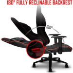 MSI MAG CH120X Gaming Chair 'Black and Red - Image 2