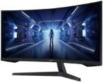 Samsung - G5 Odyssey 34" Curved Gaming Monitor with 165Hz  WQHD - Image 3
