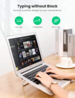 UGREEN Laptop Stand for Desk Adjustable Holder 80348 - Image 3