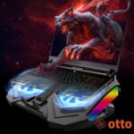 YL-017 Gaming Laptop Cooling Pad Stand – 2x Red fans - Image 5