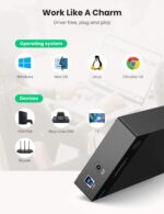 UGREEN External Enclosure for 3.5 2.5 Inch SATA USB 3.0 50422 - Image 3