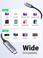 UGREEN USB C to HDMI Cable 4K 60HZ 2k 144HZ 1.5M 50570 - Image 5