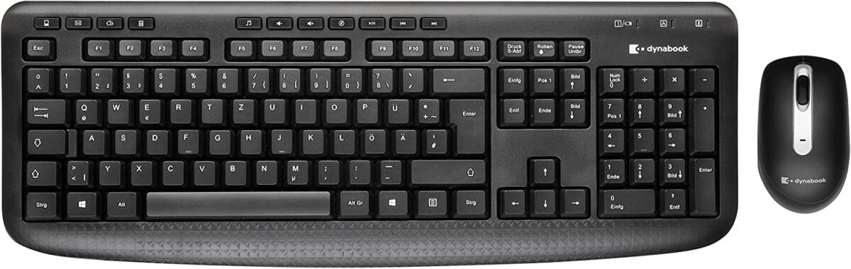 DYNABOOK KL50M WIRELESS KEYBOARD AND MOUSE ENG/AR - Image 1