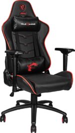 MSI MAG CH120X Gaming Chair 'Black and Red