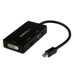 3-in-1 Mini DisplayPort to VGA DVI or HDMI Converter