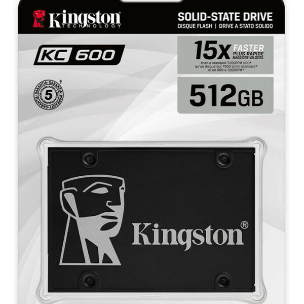 KINGSTON SSD KC600 15X FASTER 512GB
