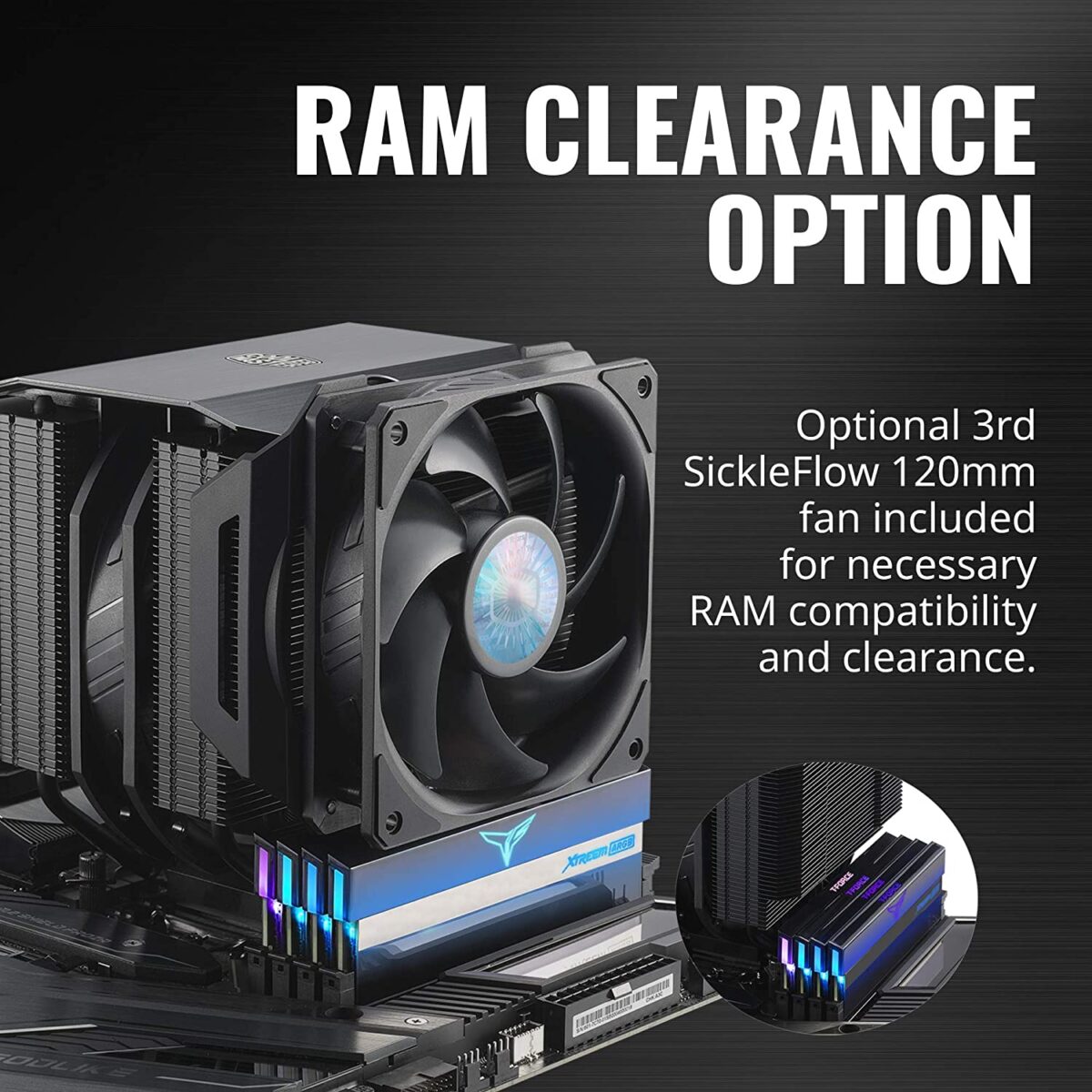 CoolerMaster MasterAir MA624 Stealth CPU Air Cooler - Image 12