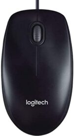 Logitech Wired Mouse M90 Black USB - Image 4