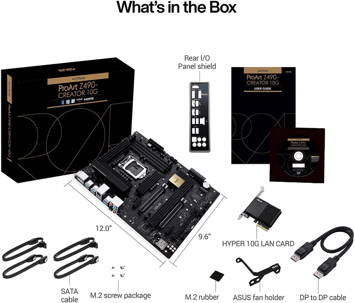 ASUS PROART Z490 CREATOR 10G DDR4 - Image 2
