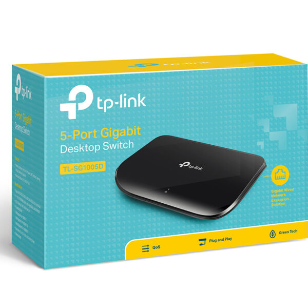 TP-Link 5 Port Gigabit Ethernet Network Switch  TL-SG1005D