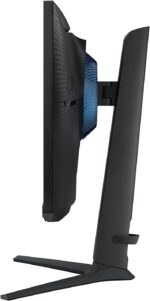 SAMSUNG Odyssey G4 Series 25-Inch FHD Gaming Monitor, IPS, 240Hz, 1ms, G-Sync Compatible, AMD FreeSync Premium, HDR10, Ultrawide Game View, DisplayPort, HDMI, Fully Adjustable Stand - Image 9