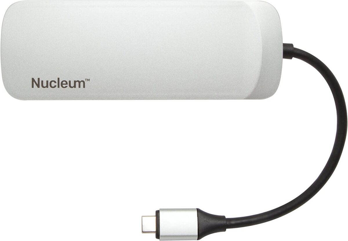 71T6QYAO4eL._AC_SL1500_ Kingston Nucleum USB C Hub, Type-C Adapter Connect USB 3.0, HDMI, SD/MicroSD , White - Image 7