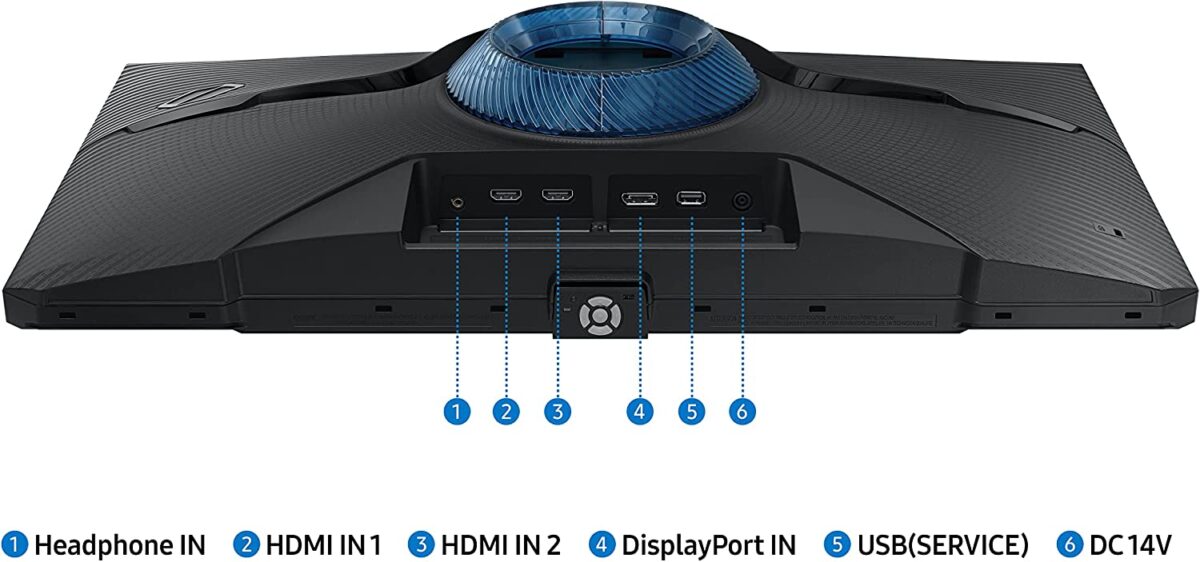 SAMSUNG Odyssey G4 Series 25-Inch FHD Gaming Monitor, IPS, 240Hz, 1ms, G-Sync Compatible, AMD FreeSync Premium, HDR10, Ultrawide Game View, DisplayPort, HDMI, Fully Adjustable Stand - Image 6