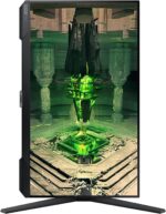 SAMSUNG Odyssey G4 Series 25-Inch FHD Gaming Monitor, IPS, 240Hz, 1ms, G-Sync Compatible, AMD FreeSync Premium, HDR10, Ultrawide Game View, DisplayPort, HDMI, Fully Adjustable Stand - Image 5