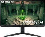 SAMSUNG Odyssey G4 Series 25-Inch FHD Gaming Monitor, IPS, 240Hz, 1ms, G-Sync Compatible, AMD FreeSync Premium, HDR10, Ultrawide Game View, DisplayPort, HDMI, Fully Adjustable Stand - Image 2