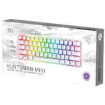 Razer Huntsman Mini WHITE  60% Gaming Keyboard PURPLE SWITCH "OPENBOX" - Image 3
